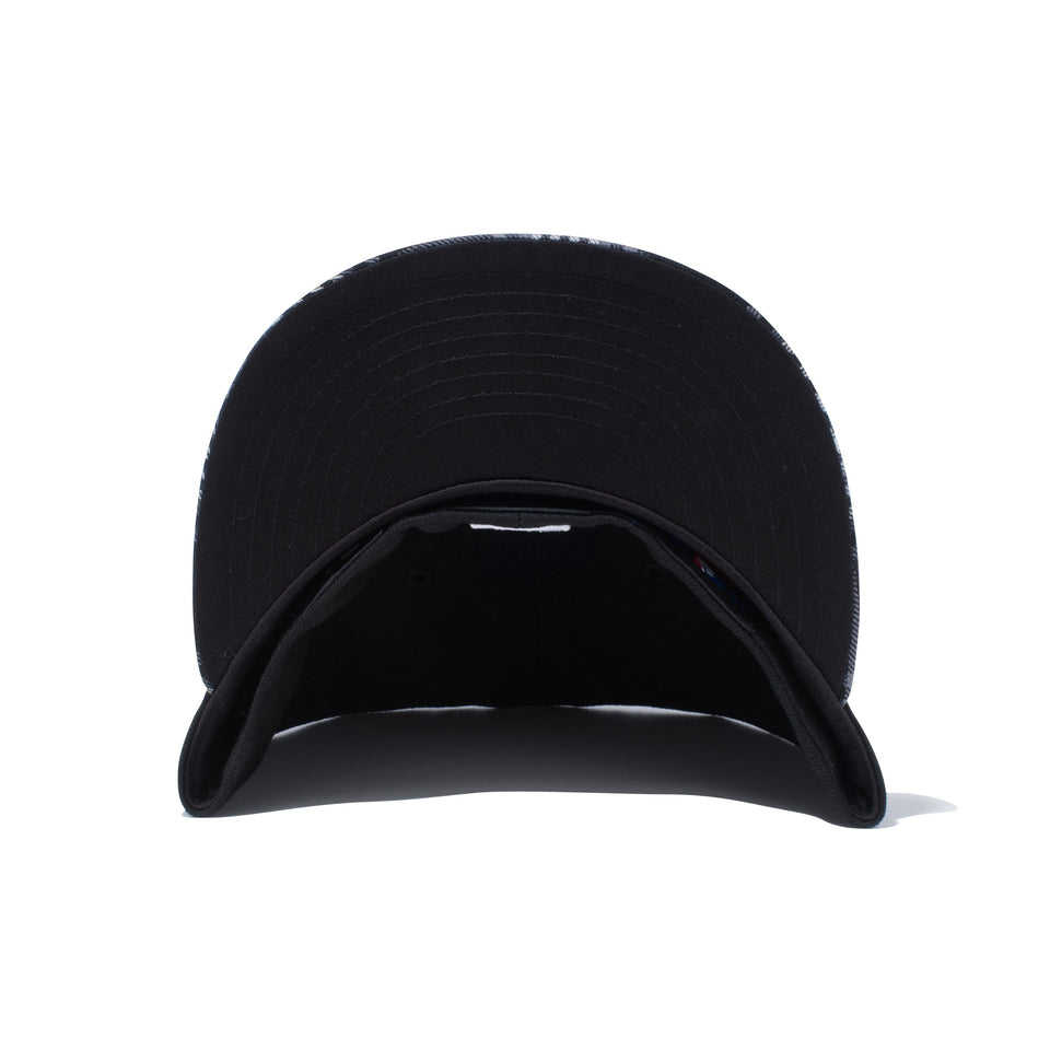 59FIFTY タータンチェック ニューヨーク・ヤンキース ブラック ブラックチェックバイザー