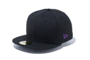 59FIFTY ベーシック ブラック パープルフラッグ