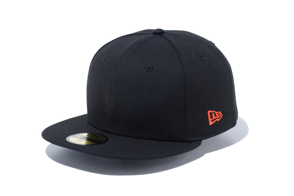59FIFTY ベーシック ブラック オレンジエイドフラッグ