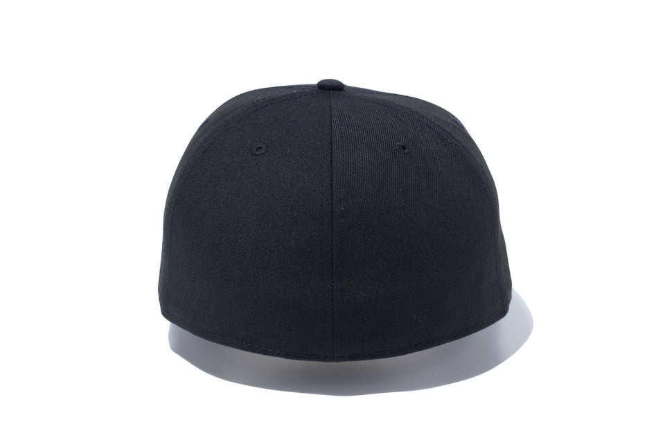 59FIFTY ベーシック ブラック ネオンイエローフラッグ