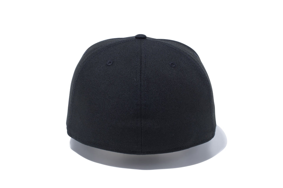 59FIFTY ベーシック ブラック ネオングリーンフラッグ