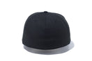 59FIFTY ベーシック ブラック ブライトターコイズフラッグ
