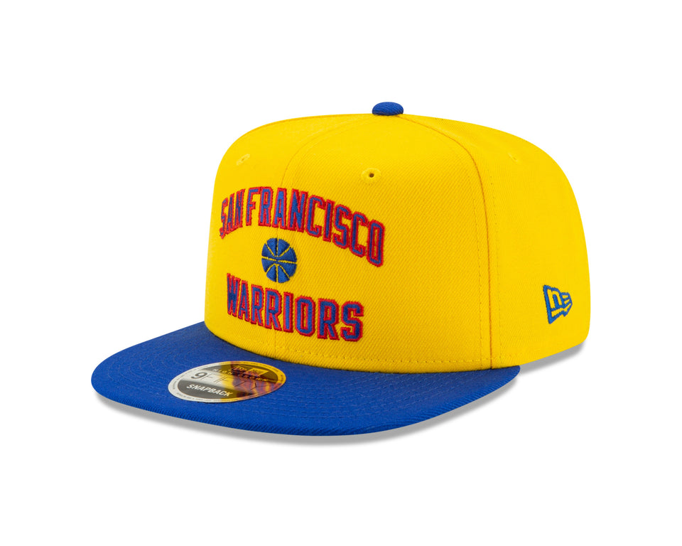 High Crown 9FIFTY NBA 2020 Hardwood Classic Nights ゴールデンステート・ウォリアーズ イエロー