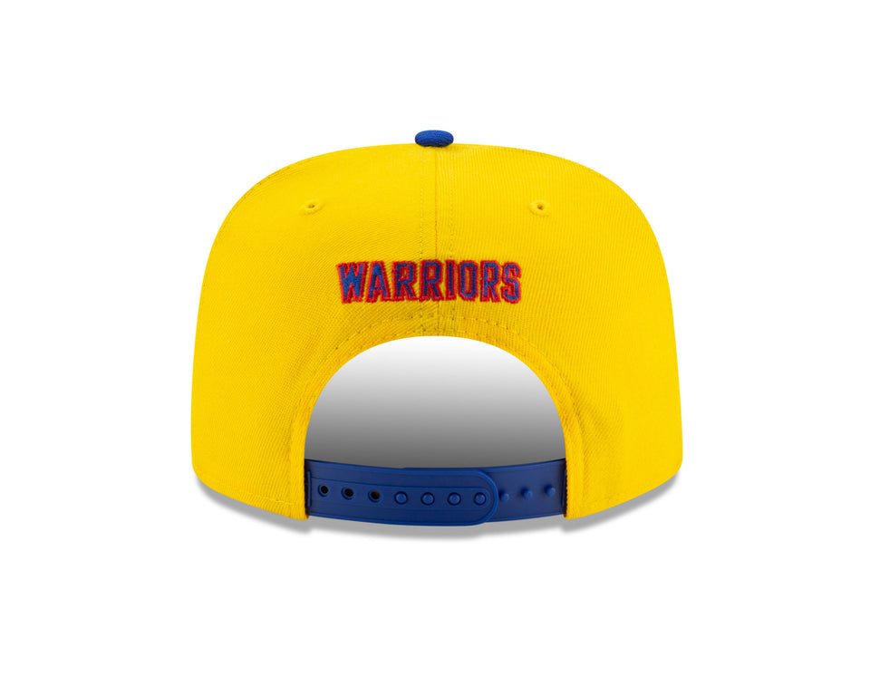 High Crown 9FIFTY NBA 2020 Hardwood Classic Nights ゴールデンステート・ウォリアーズ イエロー