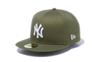 【ストア限定】 59FIFTY ヘリンボーンツイル ニューヨーク・ヤンキース オリーブ × スノーホワイト