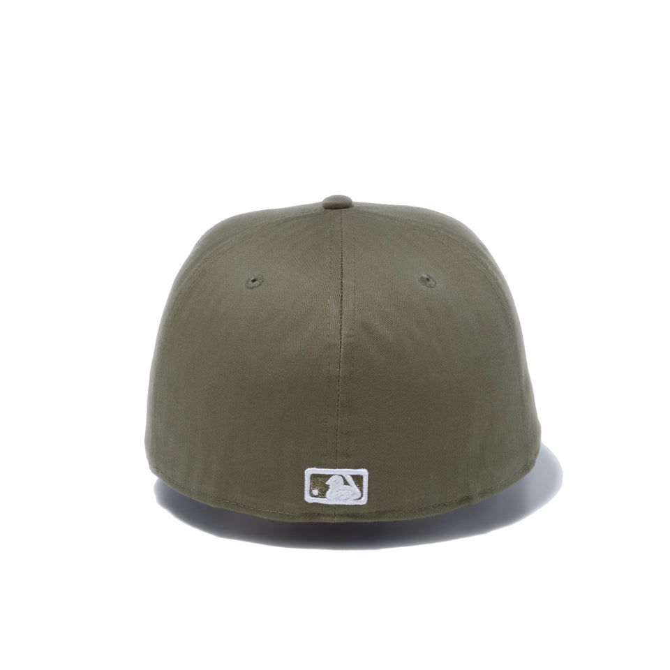 【ストア限定】 59FIFTY ヘリンボーンツイル ニューヨーク・ヤンキース オリーブ × スノーホワイト