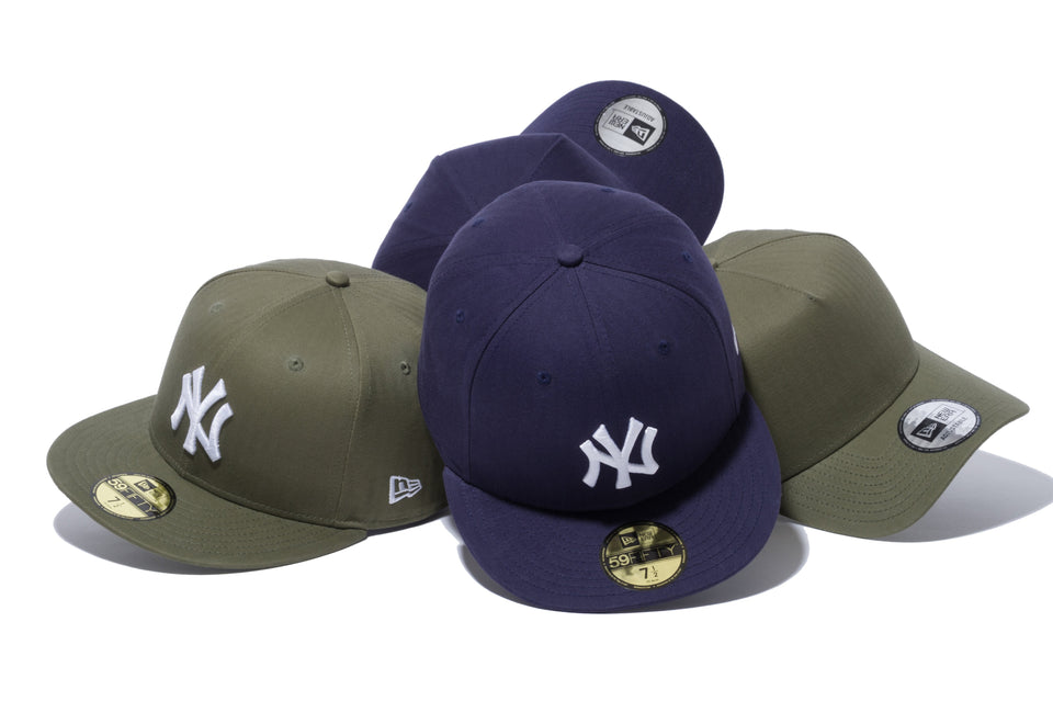 【ストア限定】 59FIFTY ヘリンボーンツイル ニューヨーク・ヤンキース オリーブ × スノーホワイト