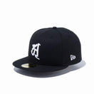 59FIFTY 梵字 ア ブラック