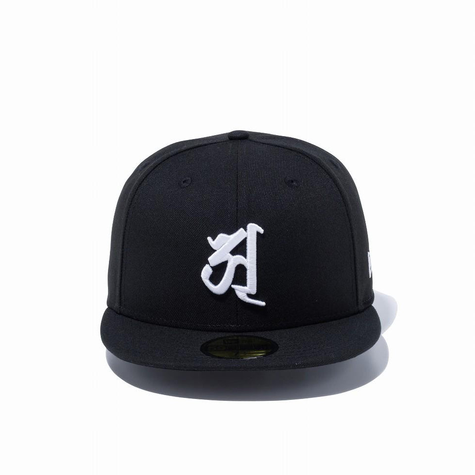 59FIFTY 梵字 ア ブラック
