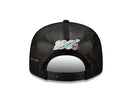 9FIFTY トラッカー NFL スーパーボウルLIV MIAMI ホワイト ブラックメッシュ