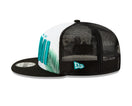 9FIFTY トラッカー NFL スーパーボウルLIV MIAMI ホワイト ブラックメッシュ