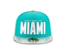 59FIFTY NFL スーパーボウルLIV MIAMI アクア メタリックバイザー