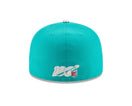 59FIFTY NFL スーパーボウルLIV MIAMI アクア メタリックバイザー