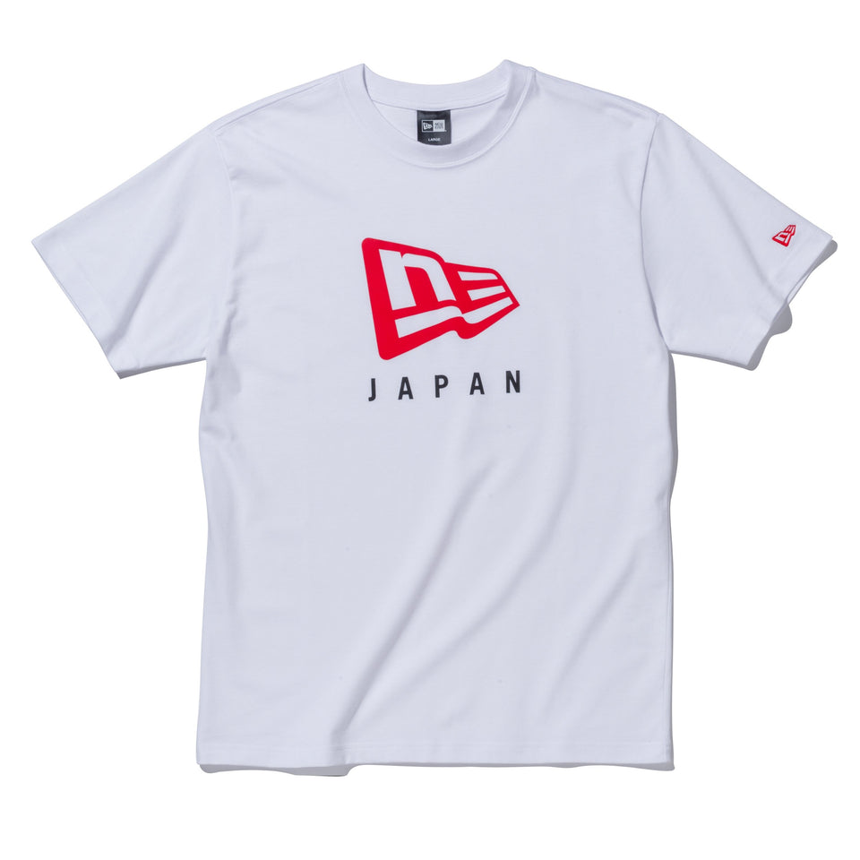 【ストア限定】 コットン Tシャツ フラッグ ジャパン ホワイト
