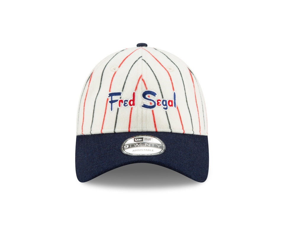 【ストア限定】 9TWENTY Fred Segal フレッド シーガル ストライプ ネイビーバイザー