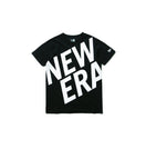 Youth コットン Tシャツ ズームアップニューエラ ブラック