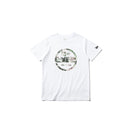 Youth コットン Tシャツ ボタニカル バイザーステッカー ホワイト