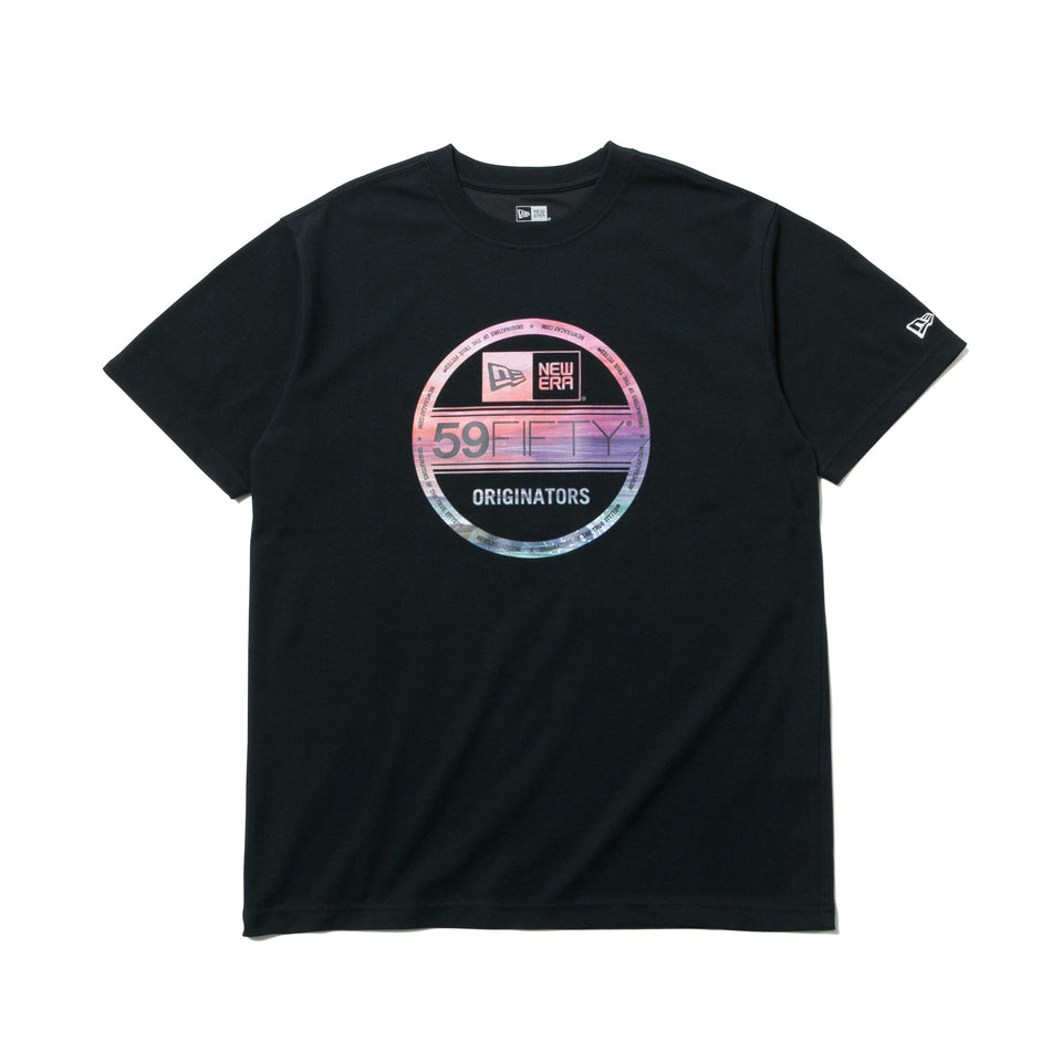 半袖 パフォーマンス Tシャツ ユートピア バイザーステッカー ブラック レギュラーフィット