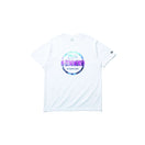 半袖 パフォーマンス Tシャツ カラータイダイ バイザーステッカー ホワイト × タイダイ レギュラーフィット