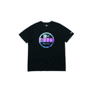 半袖 パフォーマンス Tシャツ カラータイダイ バイザーステッカー ブラック × タイダイ レギュラーフィット