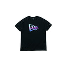 半袖 パフォーマンス Tシャツ カラータイダイ フラッグロゴ ブラック × タイダイ レギュラーフィット