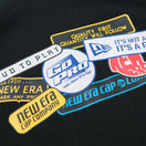 コットン Tシャツ オールドロゴパッチ ブラック レギュラーフィット