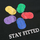 コットン Tシャツ STAY FITTED ブラック レギュラーフィット