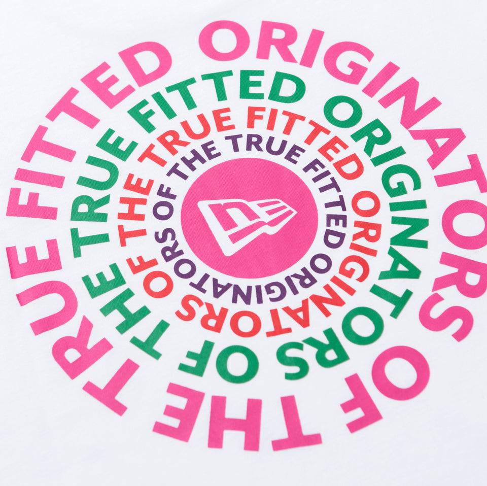 コットン Tシャツ Originators of the True Fitted ホワイト レギュラーフィット