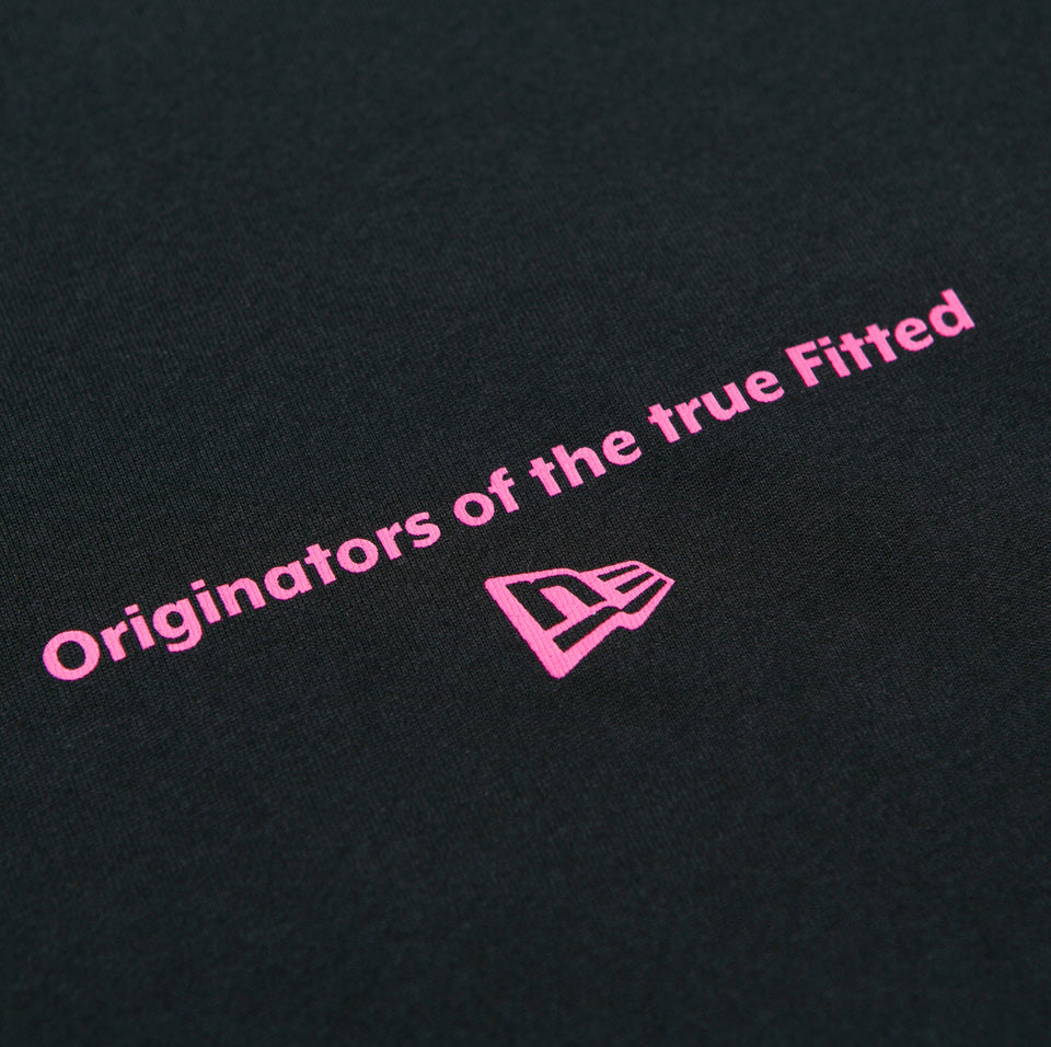 コットン Tシャツ Originators of the True Fitted ブラック レギュラーフィット