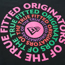 コットン Tシャツ Originators of the True Fitted ブラック レギュラーフィット