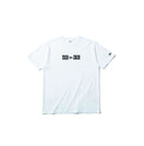 半袖 コットン Tシャツ ニューエラ 1920-2020 ホワイト × ブラック レギュラーフィット