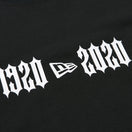 半袖 コットン Tシャツ ニューエラ 1920-2020 ブラック × ホワイト レギュラーフィット