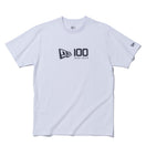 コットン Tシャツ ニューエラ 100周年ロゴ ホワイト レギュラーフィット