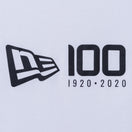 コットン Tシャツ ニューエラ 100周年ロゴ ホワイト レギュラーフィット