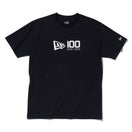 コットン Tシャツ ニューエラ 100周年ロゴ ブラック レギュラーフィット