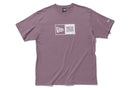 【ストア限定】 コットン Tシャツ ボックスロゴ ダスキーローズ