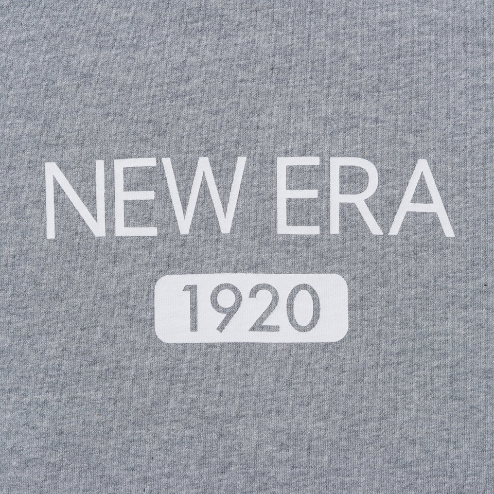 【ストア限定】 裏起毛 スウェット プルオーバーフーディー ニューエラ 1920 グレー