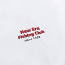 半袖 コットン Tシャツ ニューエラ フィッシング クラブ ホワイト × マルチカラー レギュラーフィット 【ニューエラ アウトドア】