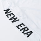 長袖 パフォーマンス Tシャツ ニューエラ フロント スリーブ ホワイト レギュラーフィット