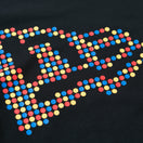長袖 コットン Tシャツ ドット ブラック レギュラーフィット