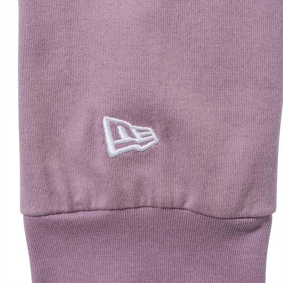 【ストア限定】 長袖 コットン Tシャツ NEW ERA スリーブ ダスキーローズ