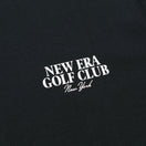 【ゴルフ】 パフォーマンス Tシャツ ニューエラ ゴルフクラブ ブラック × ホワイト レギュラーフィット