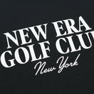 【ゴルフ】 パフォーマンス Tシャツ ニューエラ ゴルフクラブ ブラック × ホワイト レギュラーフィット