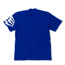 【ゴルフ】 パフォーマンス Tシャツ ミドルネック ブルー × ホワイト レギュラーフィット