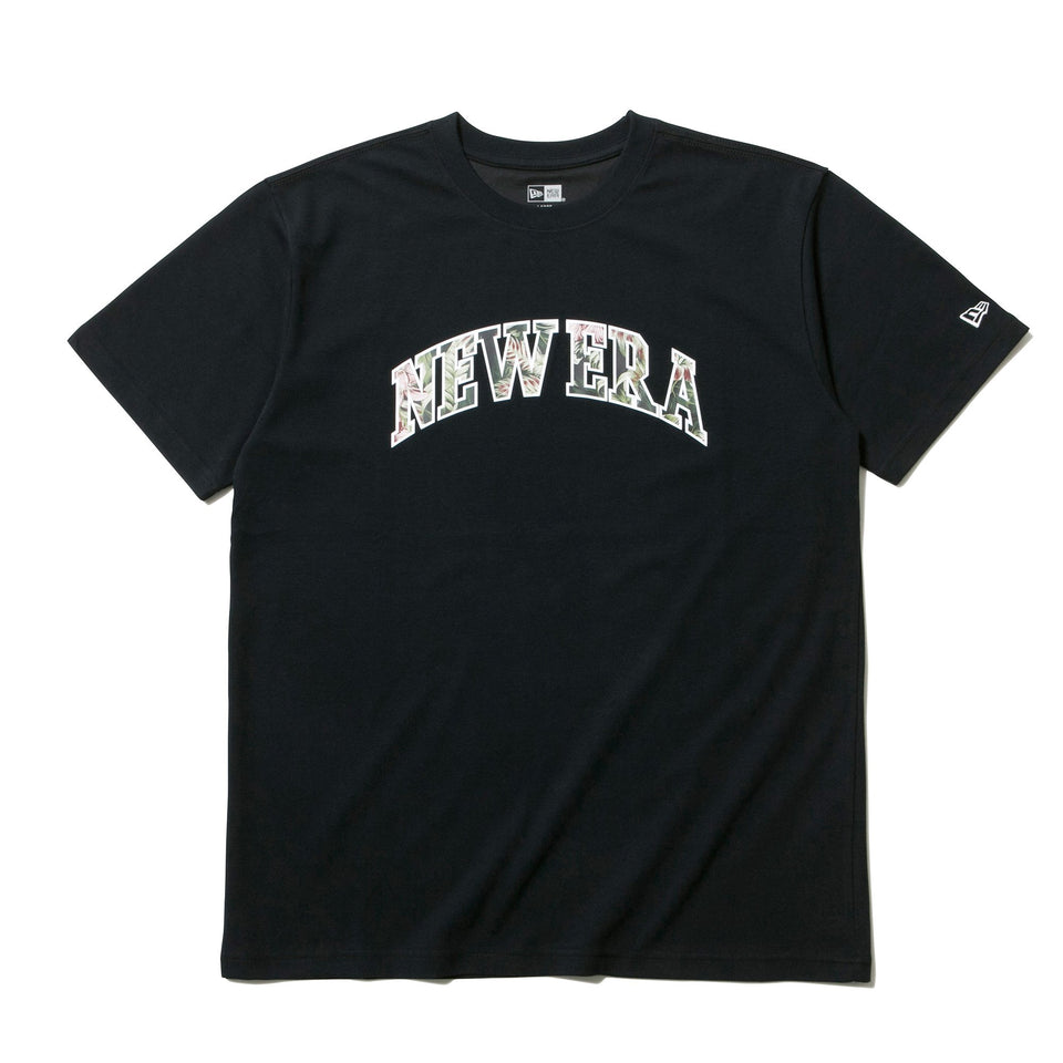【ゴルフ】 パフォーマンス Tシャツ アーチロゴ ブラック × ボタニカル レギュラーフィット