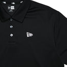 【ゴルフ】 ポロシャツ テックポロ バック NEW ERA ロゴ ブラック