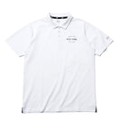 【ゴルフ】 ポロシャツ CVC 鹿の子ポロ New Era New York Est 1920 ホワイト