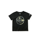 Child コットン Tシャツ ボタニカル バイザーステッカー ブラック