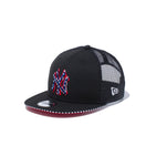 Youth 9FIFTY トラッカー スター ニューヨーク・ヤンキース サンドイッチバイザー スカーレットアンダーバイザー