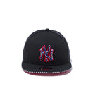 Youth 9FIFTY トラッカー スター ニューヨーク・ヤンキース サンドイッチバイザー スカーレットアンダーバイザー
